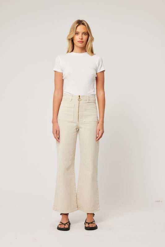 Sailor Jean in Off White