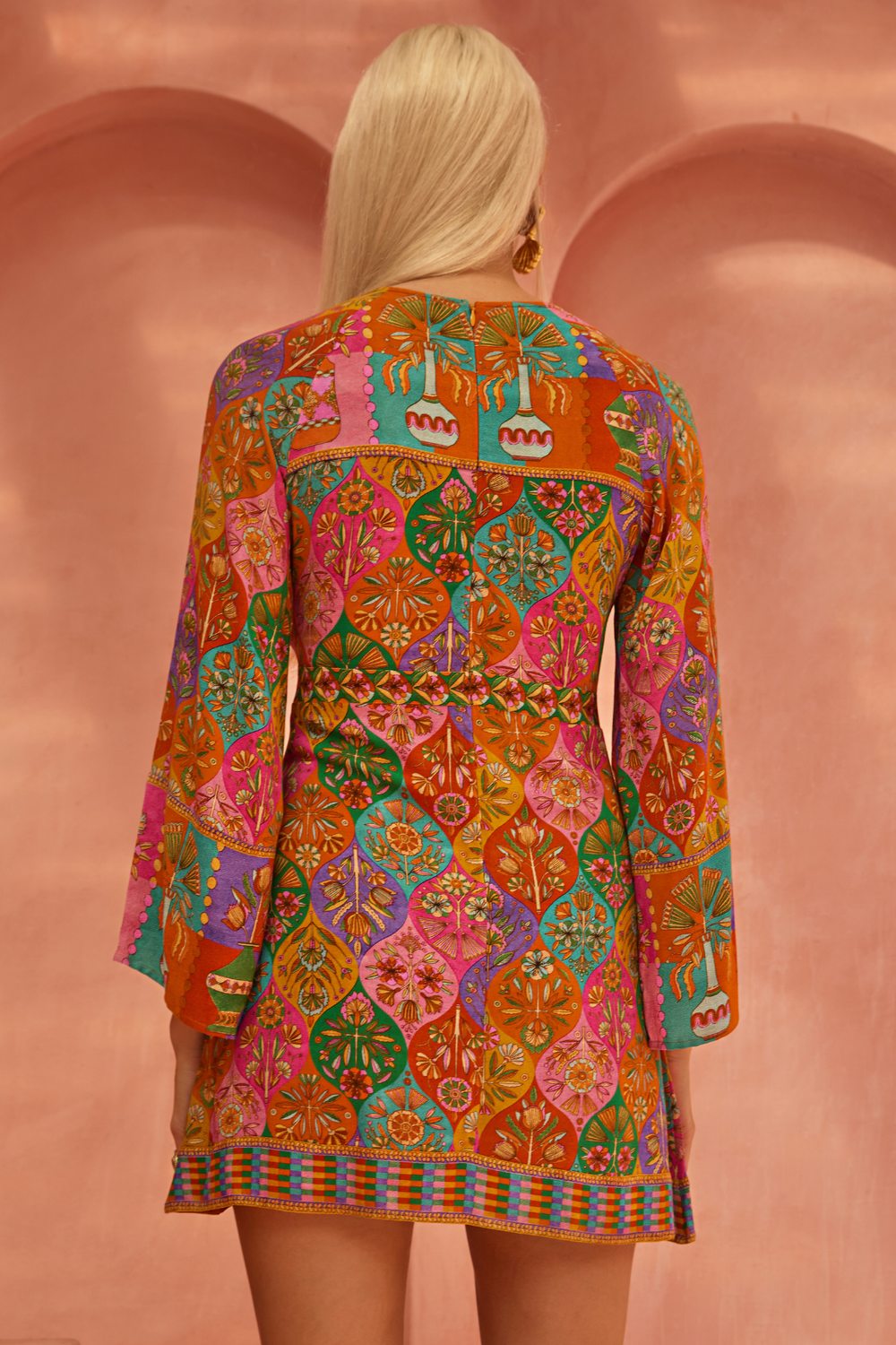 Quincey Mini Dress in Kasbah