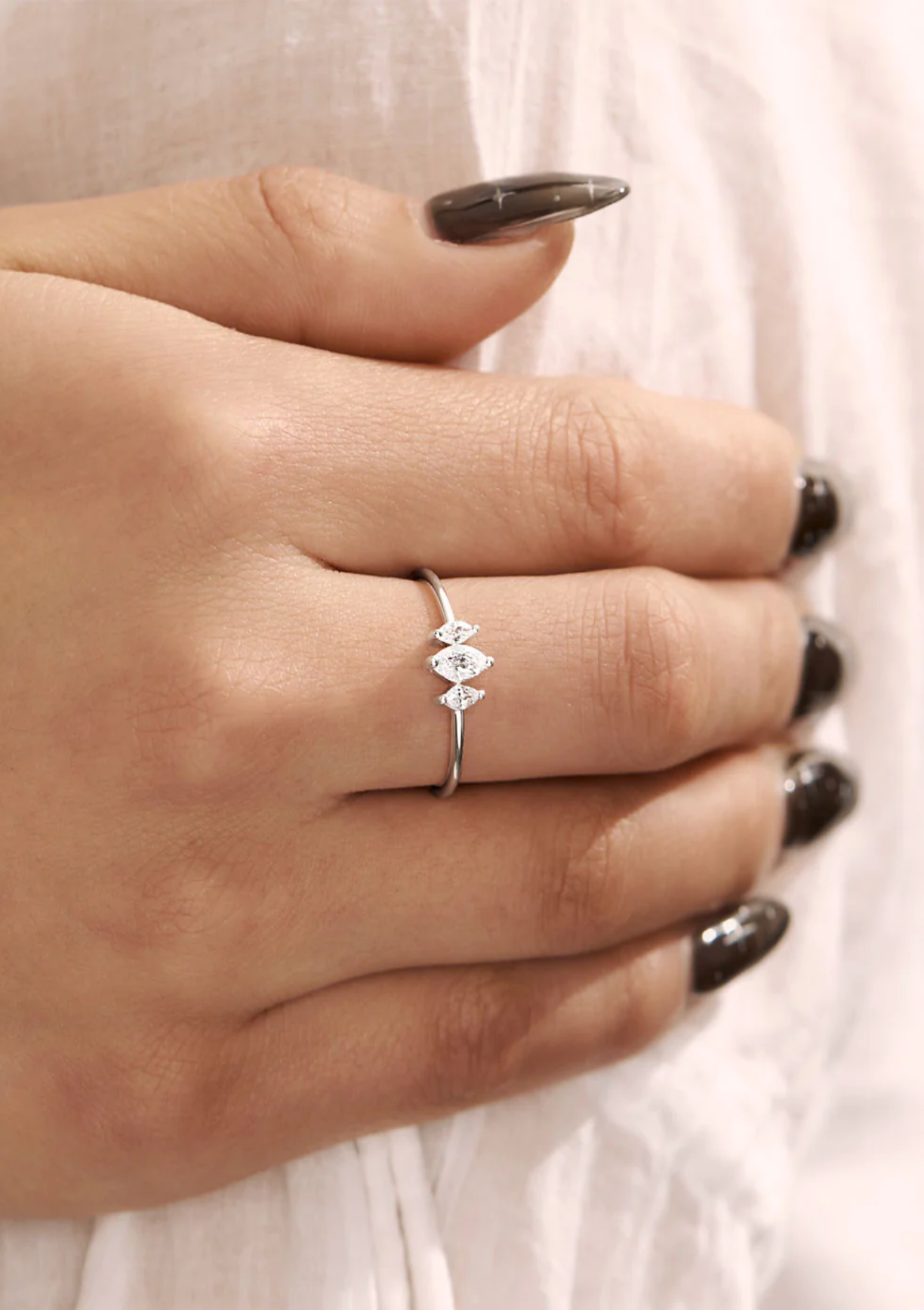 Trinity Sparkle Ring