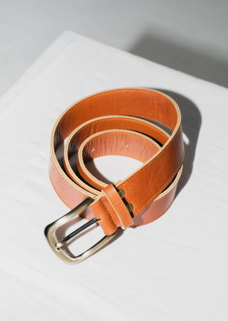 Classic Belt in Chestnut Antique