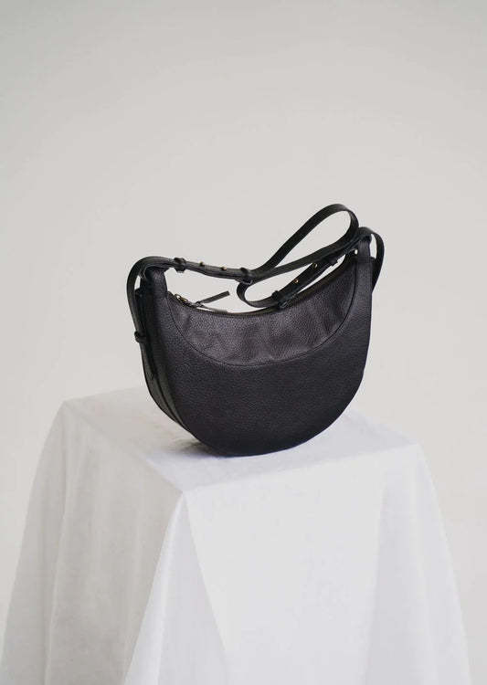 Pelle Bag in Textured Noir