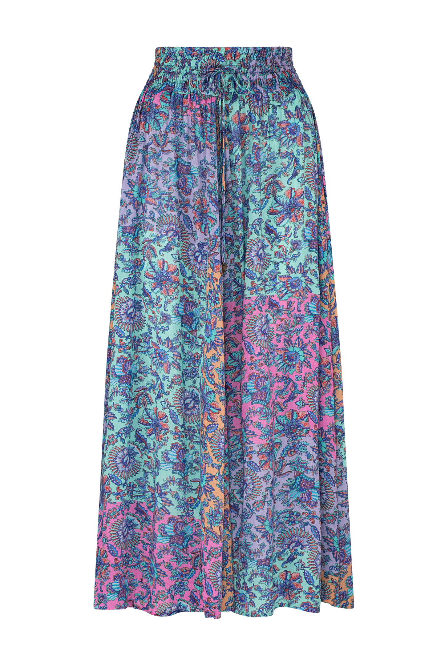 Kaliopi Malina Maxi Skirt in Lagoon Multi