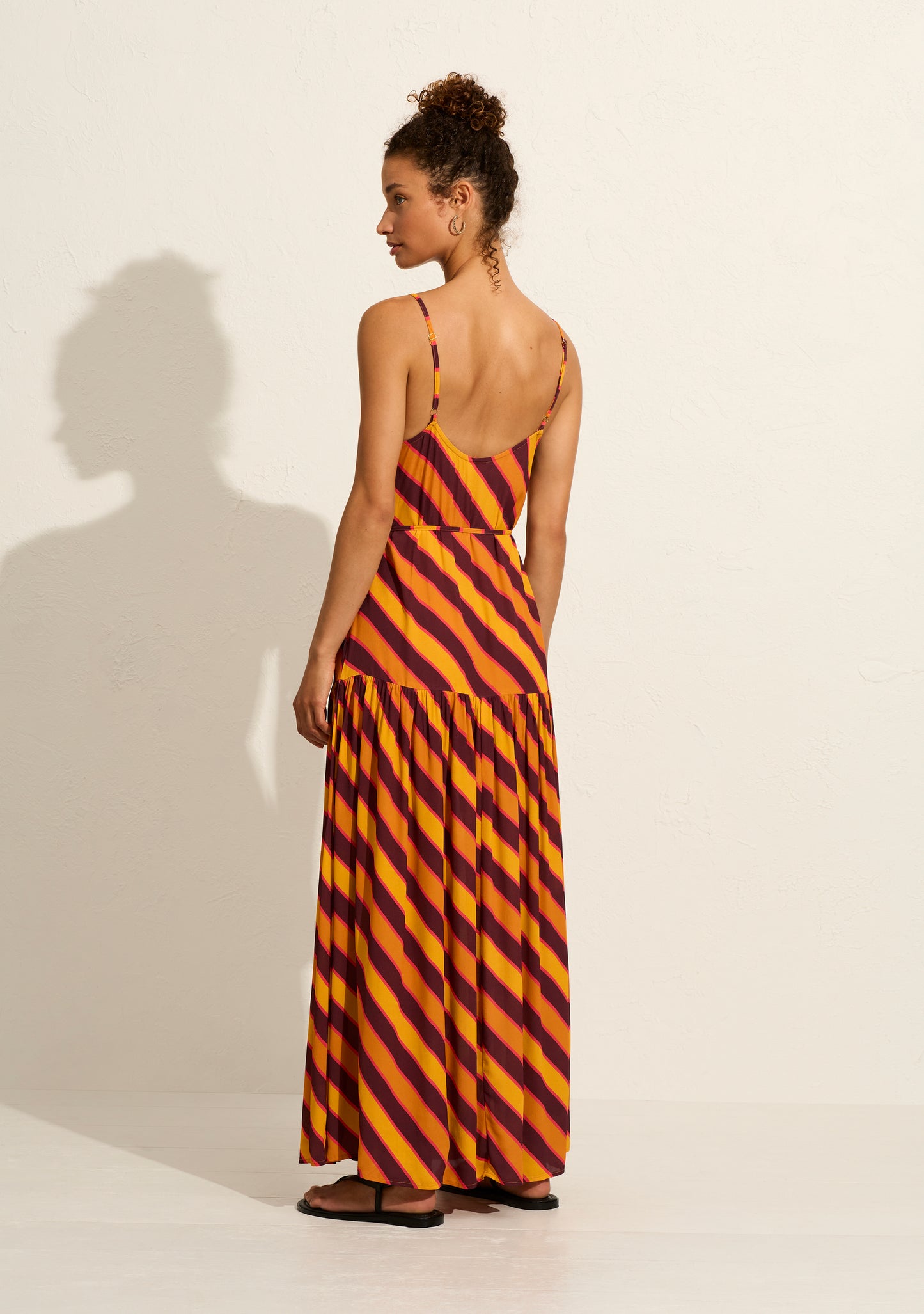 Elowen Maxi Dress in Cicely Stripe