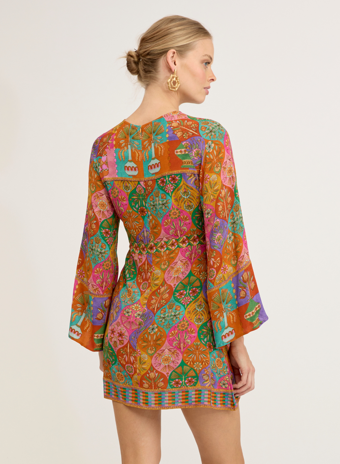 Quincey Mini Dress in Kasbah