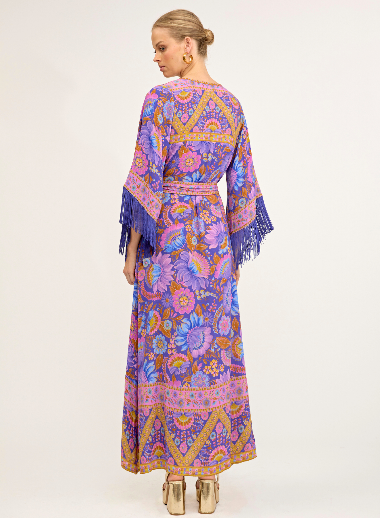 Muse Maxi Dress in Violeta