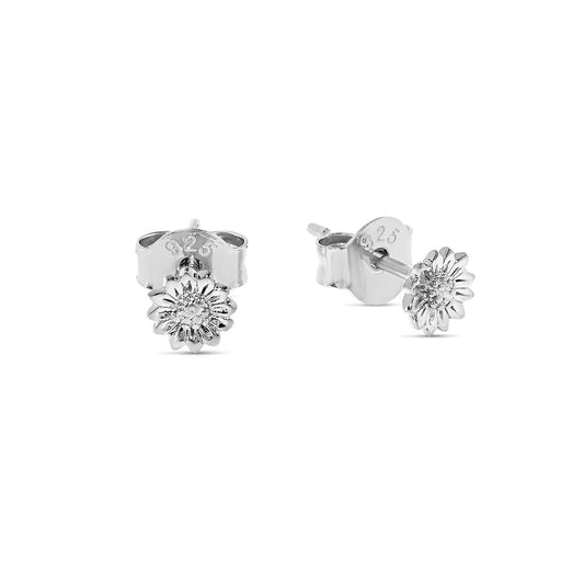 Delicate Sunflower Studs