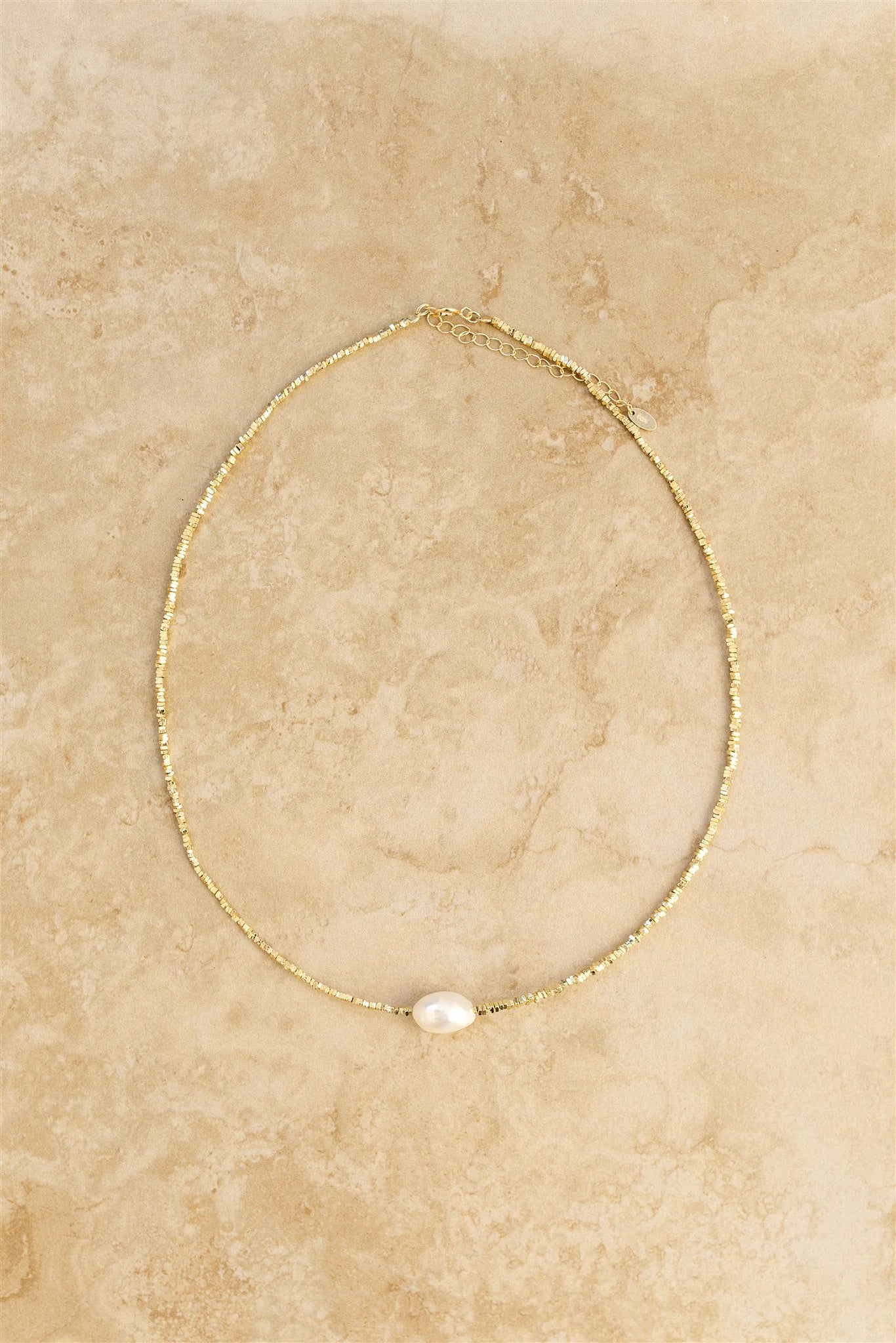 Tahiti Ocean Pearl S925 Gold Plated Sterling Silver Necklace