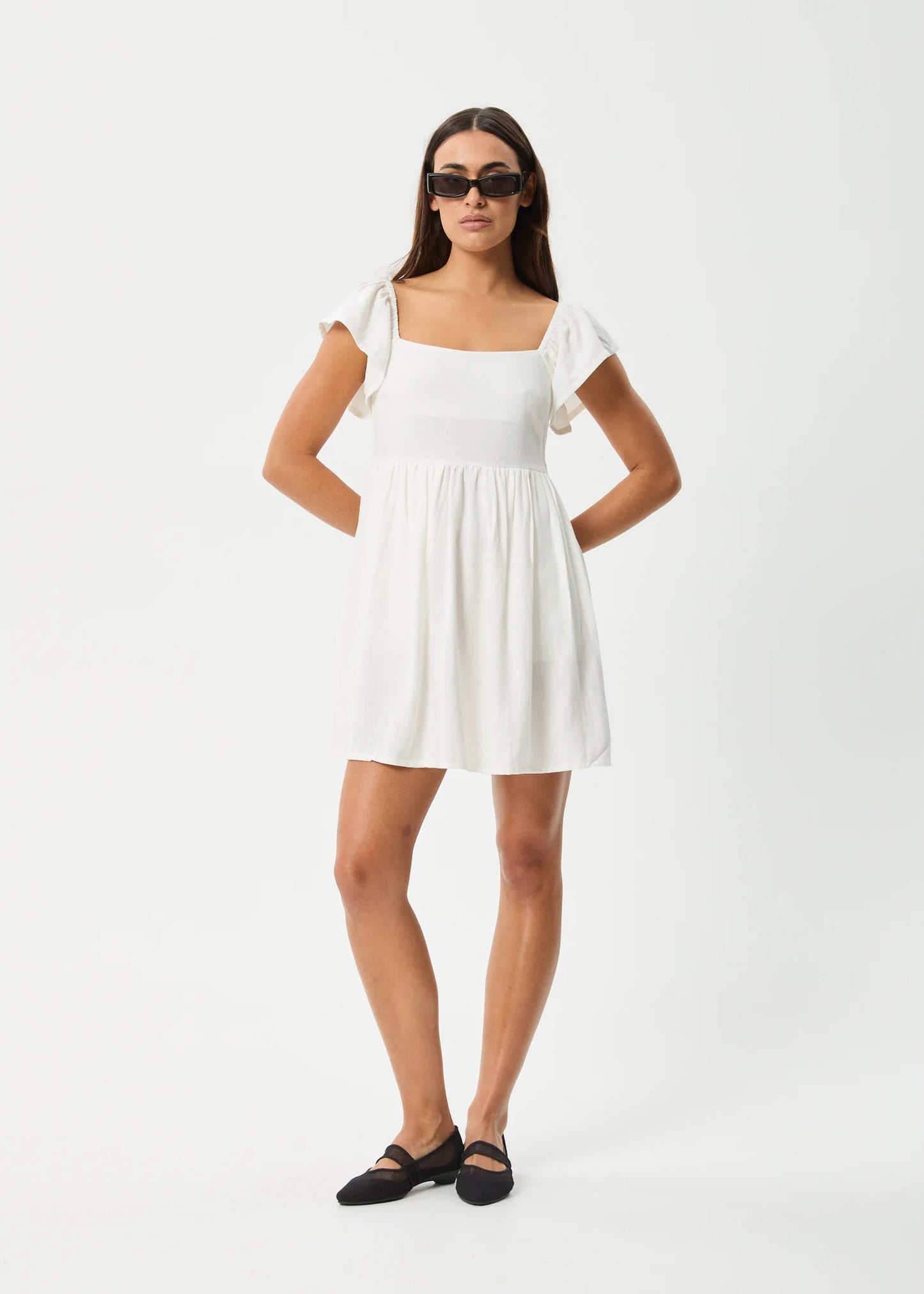 Twila Mini Dress in White