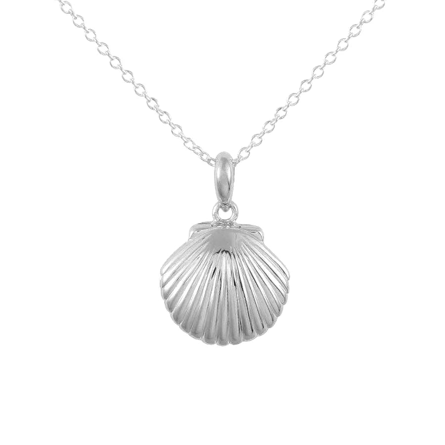 Seashell Locket Necklace